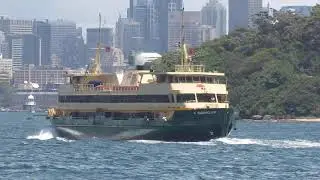 Queenscliff (Freshwater-class ferry), Sydney NSW (16/01/2012)