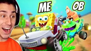I Raced OB In the ULTIMATE SPONGEBOB RACE!