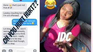 LYRIC PRANK TEXT GONE WRONG!😭