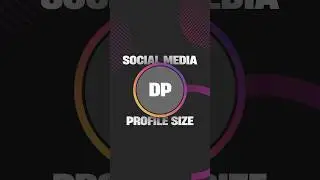Profile picture sizes for social media |  #graphicdesign #gkgraphix53