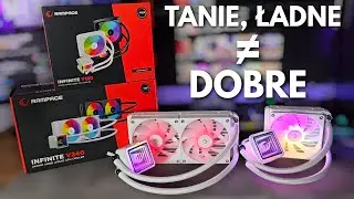 AiO Rampage INFINITE V120 & V240 - Budżetowe, ładne chłodzenia wodne z problemami...