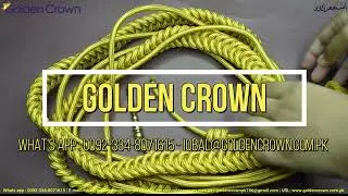 Aiguillette Gold Wholesale, British Style Army Shoulder Aiguillette Golden, Army Costume Accessorie