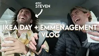 VLOG : Ikea day avec Steven + emm&eacute;nagement ⎮ Paris 6e