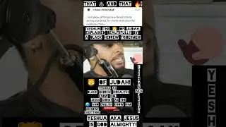 REALITY CHECK EPISODE 1223:YESHUA/JESUS CHRIST THE 🦁 OF JUDAH WAS VERY WELL EXPLAINED BY A JUDAHITE!