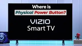Where Is the Power Button Located on VIZIO Smart TV?