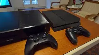 XBOX ONE E  PLAYSTATION 4  DUAS SUPER M&Aacute;QUINAS 