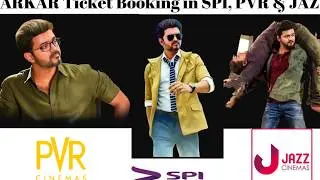 Sarkar Movie Tickets Online Booking Opening Timings in SPI JAZZ PVR Cinemas | Sarkar Ticket Booking