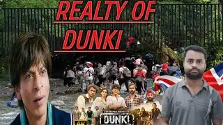 Real story of Dunki| How Indian cross US mexico border?| Dunki process| Nitish