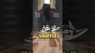 Heel-Toe Footwork Tutorial || #dance #ytshorts #tutorial #shuffle