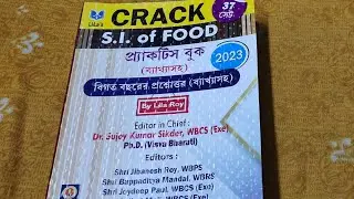 Best book for Food SI Exams 2024| food Sub Inspector books list| l book stalls 9734027260