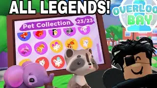 Overlook Bay! All LEGENDARY PETS!🦄🐠 +10K Gems!
