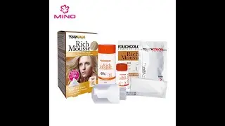 TOUCHCOLOR Foam Hair Color Hair Dye Rich Mousse from Mino How To Dye Your Hair At Home Dye