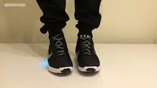Self-lacing Nike Hyperadapt Unboxing & Try-on