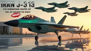 Иранский J-313 &mdash; самолёт-невидимка пятого поколения, который потряс мир! 😱 | Auto Trend