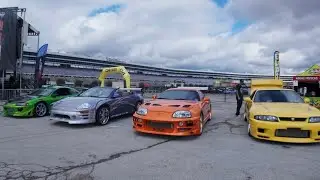 ROWW Fuel Fest 2025 at DFW TX- JDM, Skyline, Supra, GTR car meet and drifting for Paul Walker 