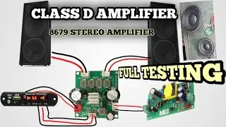NEW CLASS D AMPLIFIER 8679 50+50 .🔊💥 HOW TO WIRING CLASS D AMPLIFIER 8679  .🎧