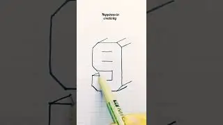 3d drawing number 9 #shorts