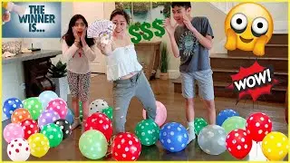 BALLOON CHALLENGE |  POP IT TO WIN IT THE LAST ONE STANDING WINS  $1000