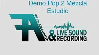 Demo Pop 2 Mezcla Estudio