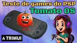 Testando alguns jogos de PSP no Trimui Smart Pro (Tomato Os)