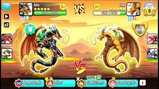 Dragon City: High Eternal Dragon | League Battle 400 [MAX LEVEL] 😱