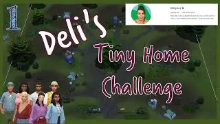 The Sims 4 | Deligracy's Tiny Lot Challenge  | Ep 1 | Getting Tiny!!!
