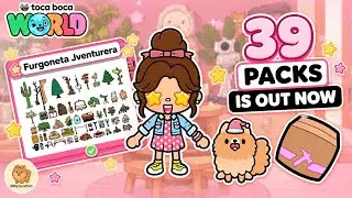 Распаковка 39 наборов Toca Boca! ✨ Дизайн дома и полный обзор интерьера 🏡💖
