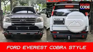 FRONT AND REAR BUMPER FORD EVEREST 2009 - COBRA STYLE