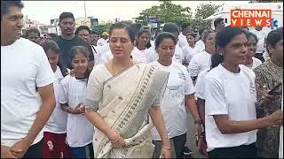 Actress Deveyani World Organ Donation Day Walkathon 2025 | Rainbow Children Hospital Chennai