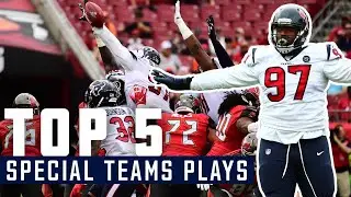Top 5: Blocked kicks and MORE from the Texans Special Teams || 2019 NFL Season