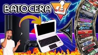 C&oacute;mo INSTALAR BATOCERA LINUX 40 PC x64 en una Netbook del Gobierno