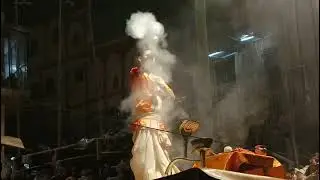 भव्य गंगा आरती बनारस | दशाश्वमेध घाट वाराणसी की संध्या आरती