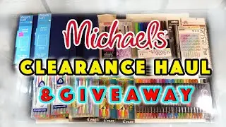 Michael's Stationery Clearance Haul 2021 | Tombow Staedtler Copic Stabilo | Pens Swatches (GIVEAWAY)
