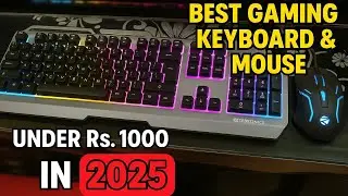 Under 1000 best gaming keyboard and mouse 2025.. unboxing and review malayalam.. More tech