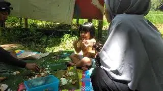 botram sambil lihat pemandangan
