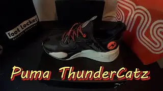 Puma Thunder Catz Sneaker Review! Awesome Collab with Comfortable Materials for Walking SaintsKickz