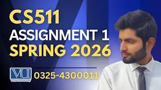 🔴CS511 assignment 1 solution 2026 | CS511 assignment 1 solution spring 2026