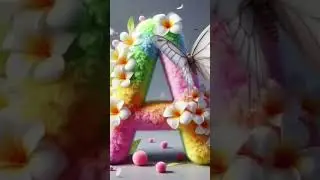 a to z beautiful ❤️#name #art #short #nameart #video