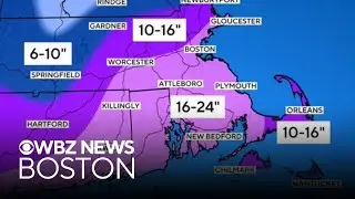 Newest Boston forecast shows blizzard warning in Massachusetts, 2 feet of snow could fall