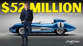 Most EXPENSIVE Cars Sold at Barrett Jackson Auction! ($31 Million Car)