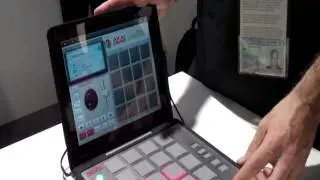 NAMM 2012 Akai MPC-FLY iPad Digital Production Station Rundown Video