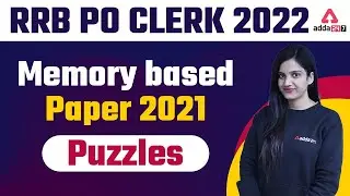 RRB PO CLERK  2022 Memory Based Paper 2021 by Sona Sharma