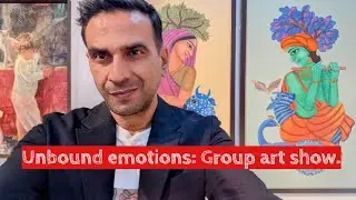 New group art show at Visual art gallery, Habitat centre 