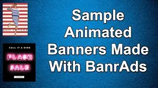 [BanrAds] Sample Animated Banners Made With BanrAds