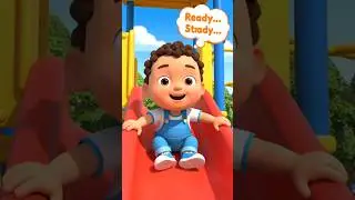 Ready Steady GO! 🛝 Baby Slide Fun | Kids Short🔹