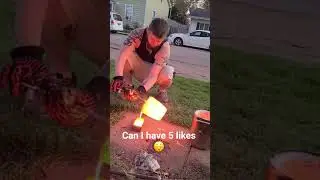 making a copper ingot