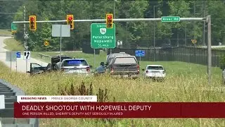 Person killed in shootout with Hopewell deputy