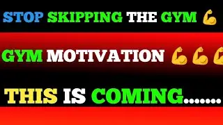 Gym Motivation  &ndash; THE DAY YOU REGRET SKIPPING | Best Gym Training Motivation |Metabolic Fitness Lab