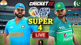 Asia Cup 2023 - India vs Pakistan Super 4 Match - Cricket 22 Live - RtxVivek