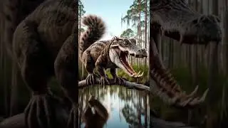 Squirrel vs crocodile fusion | animal fusion #animals #hybridanimals #dinosaur #lion #fusion #langur